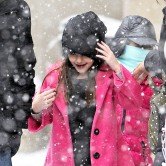 Дети знаменитостей радуются зиме