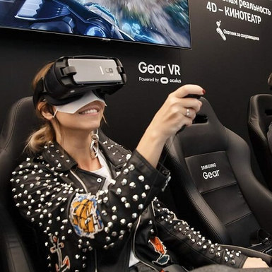 VR-кинотеатр Samsung в Мультимедиа Арт Музее