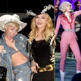 Мадонна спела дуэтом с Майли Сайрус