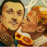 Арт-группа Old Fashioned нарисовала портреты олимпийцев