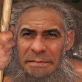 Знаменитости предстали в образе пещерных людей