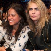 Кара Делевинь встречается с Мишель Родригес?