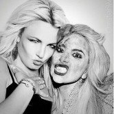 Леди Гага посетила концерт Бритни Спирс