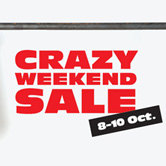 Crazy Weekend Sale в магазине Fott
