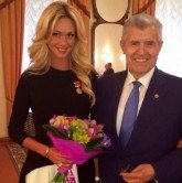 Виктория Лопырева получила медаль