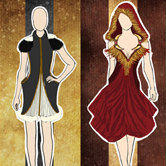 Ученицы Хогвартса в нарядах от кутюр