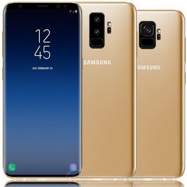 Ослепительно платиновые Samsung Galaxy S9 и S9+