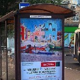 На московских остановках появились репродукции картин