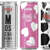 Moschino придумал новый дизайн банок Coca-Cola