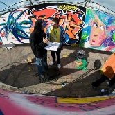 В Питере появилась легальная стена для граффити