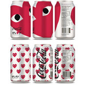 Молодой дизайнер придумала упаковку для Coca-Cola на основе логотипа Comme Des Garcons