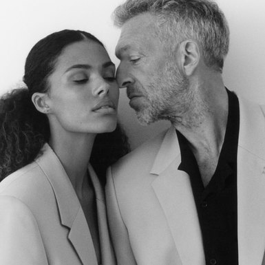 Венсан Кассель и Тина Кунаки - амбассадоры The Kooples