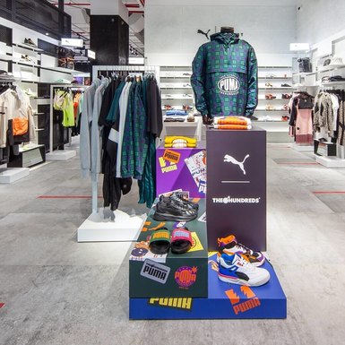 Концептуальные магазины Puma в Москве