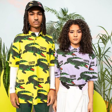 Инфлюенсеры в рекламе Lacoste