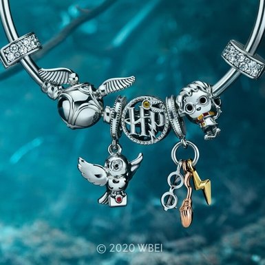 Pandora X Harry Potter представили новые шармы