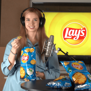 Блогеры пробуют Lay’s в ASMR-роликах
