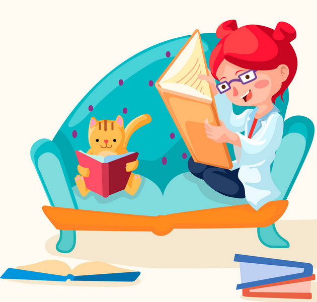 Даже котики читают: обзор книжных новинок для каникул