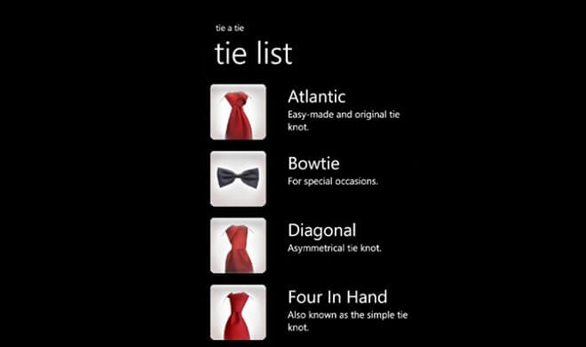 Tie a tie